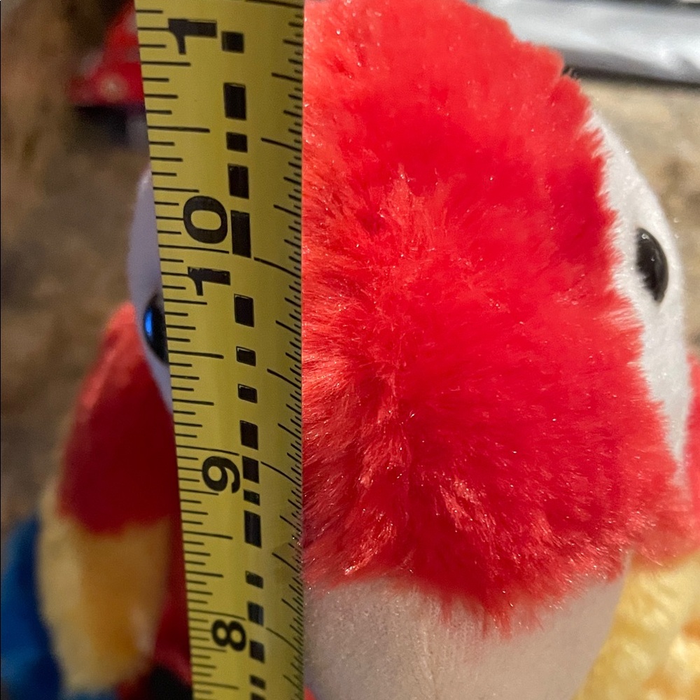 Colorful Plush Parrot Toy - Picture 5 of 5